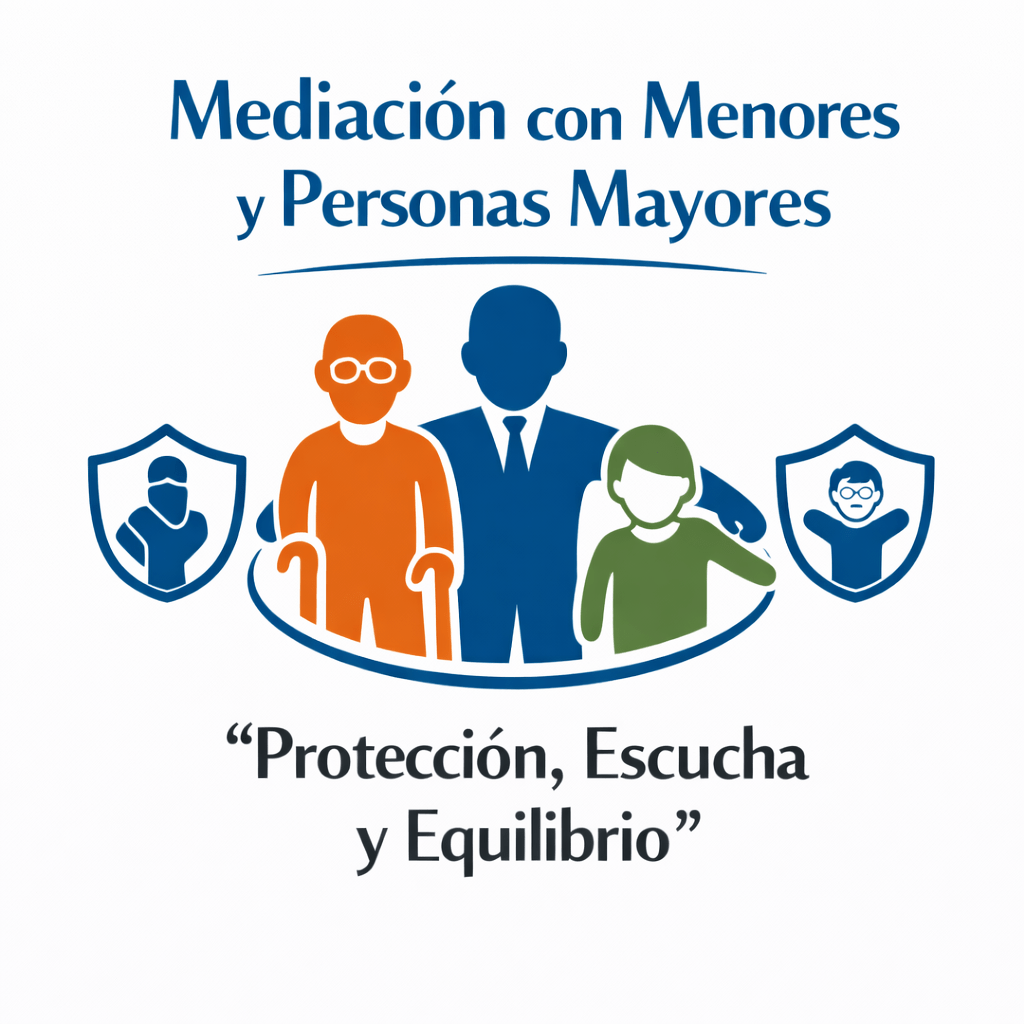 Mediación con Menores y Personas Mayores. Protección, Escucha y Equilibrio
