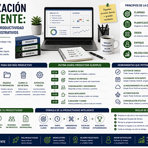 Organización inteligente: cómo mejorar la productividad en entornos administrativos