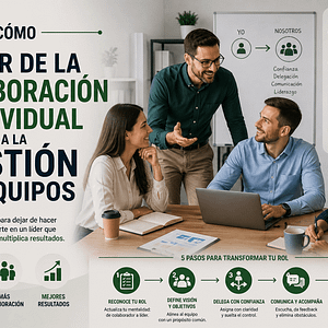 Cómo pasar de la colaboración individual a la gestión de equipos
