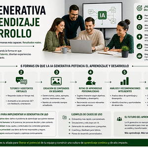 IA generativa en aprendizaje y desarrollo