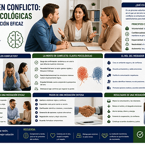 La mente en conflicto: claves psicológicas para una mediación eficaz.