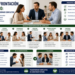 De la confrontación al acuerdo: técnicas para transformar conflictos