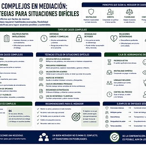 Casos complejos en mediación: estrategias para situaciones difíciles